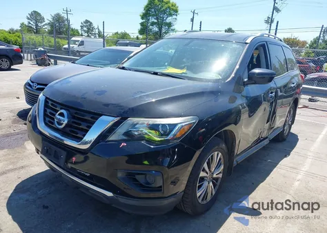 2018 Nissan Pathfinder S from USA, damaged, VIN 5N1DR2MM3JC646841